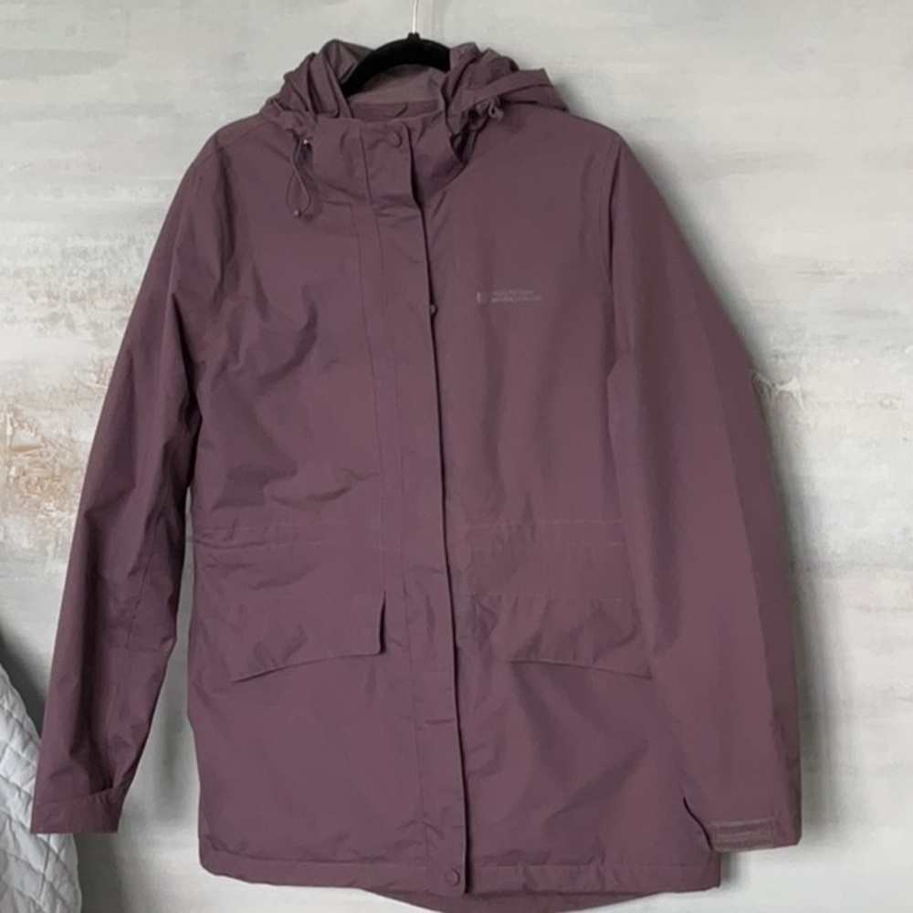 Women's Utility Jacket in Purple